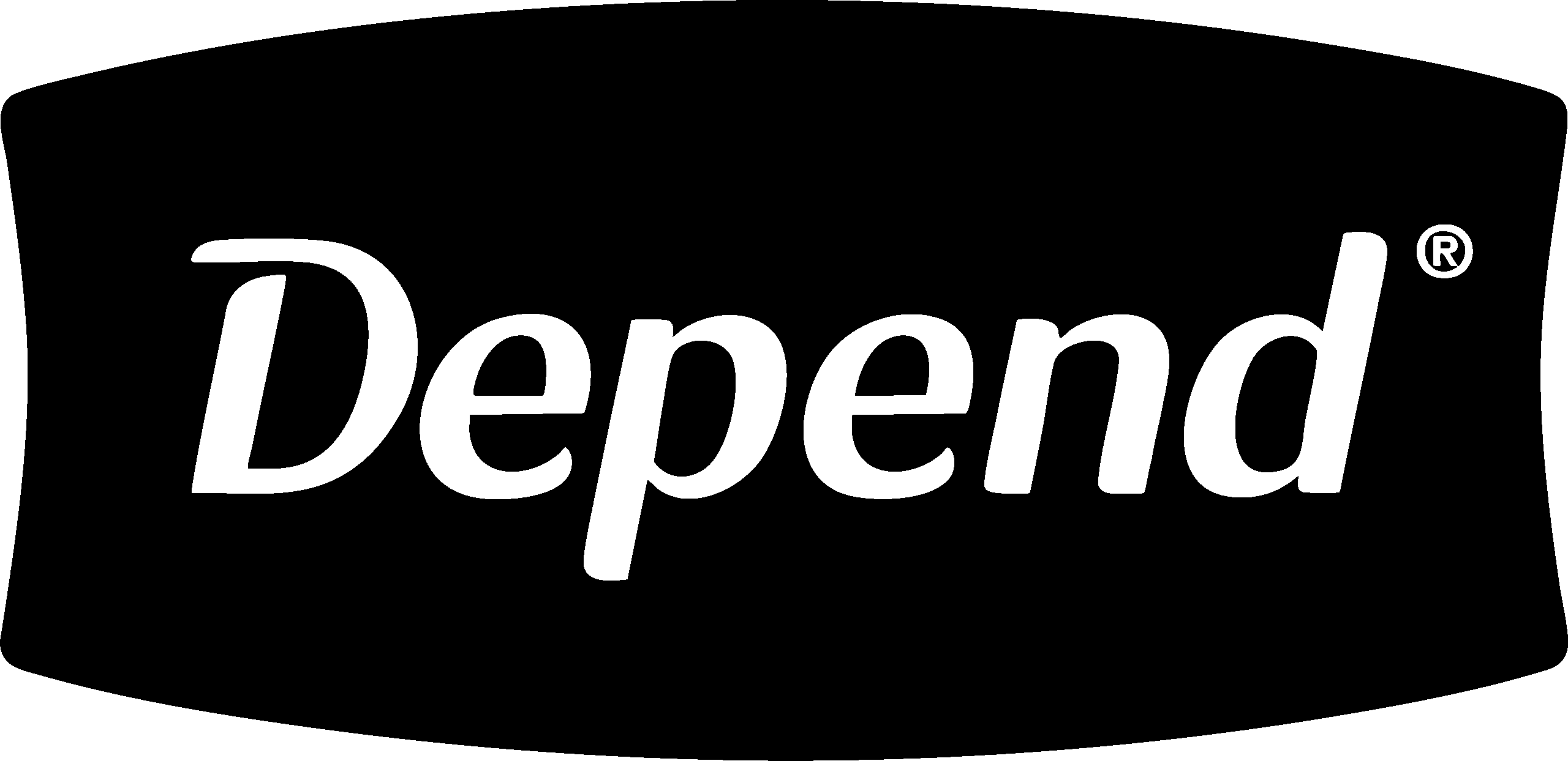 Depend logo black